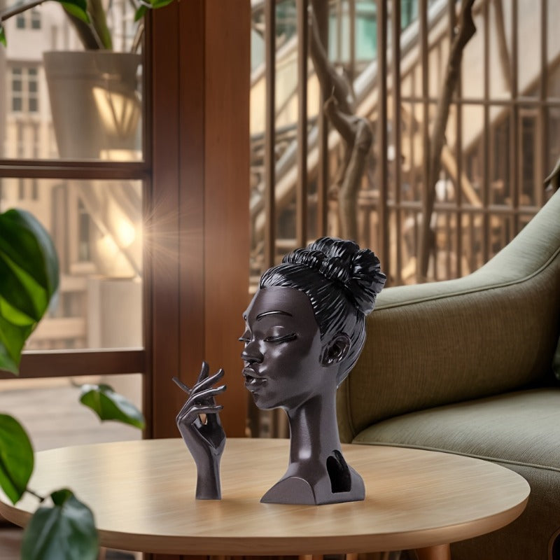 Decorative Resin Incense Burner Figurine
