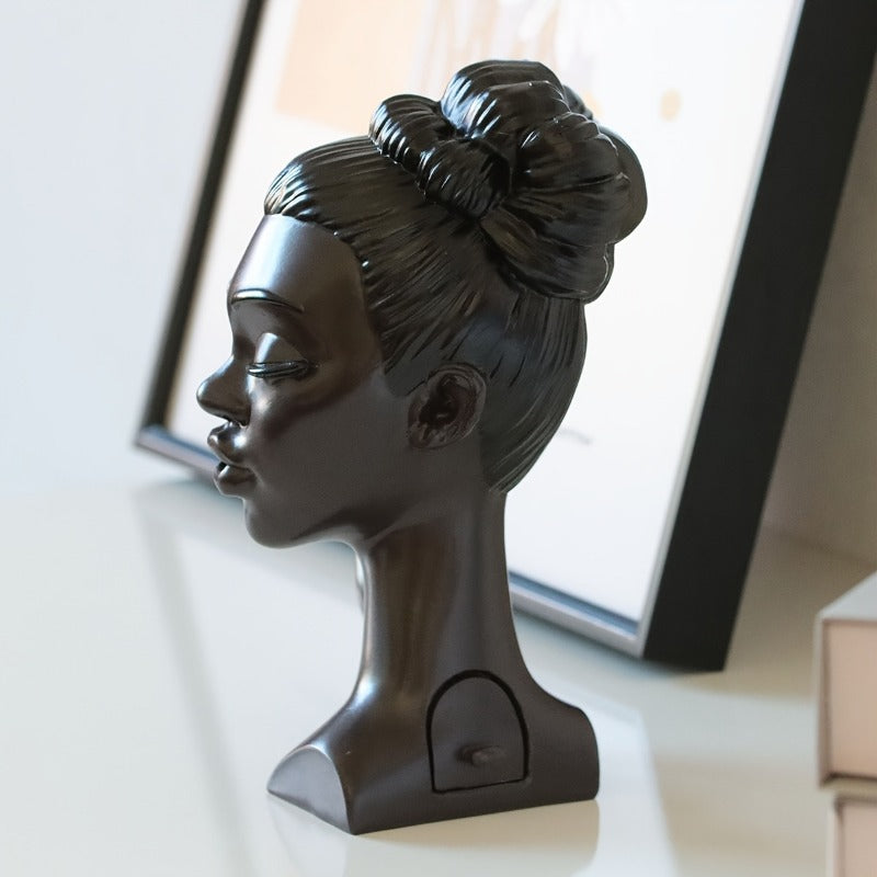 Decorative Resin Incense Burner Figurine
