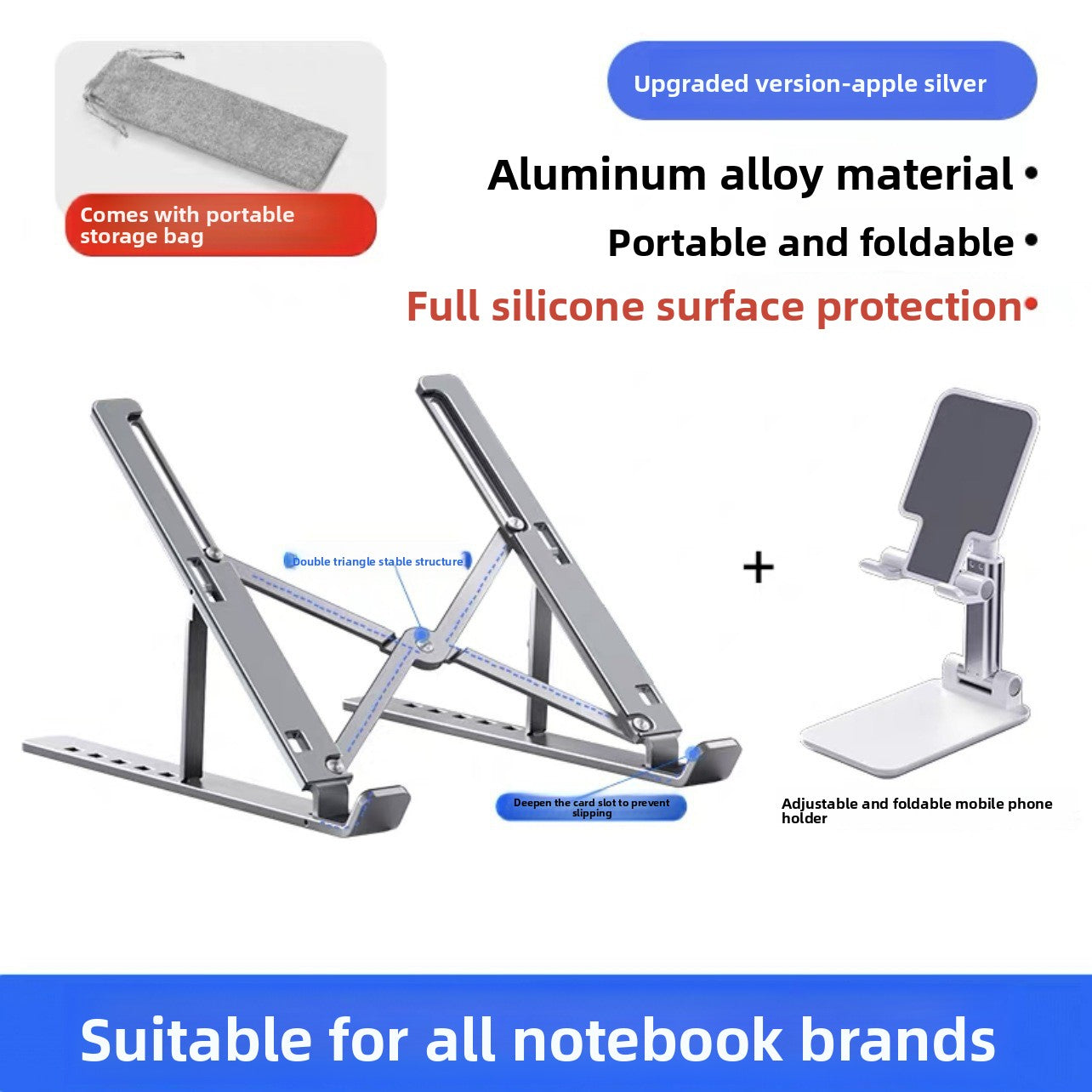 Adjustable Portable Laptop Cooling Stand