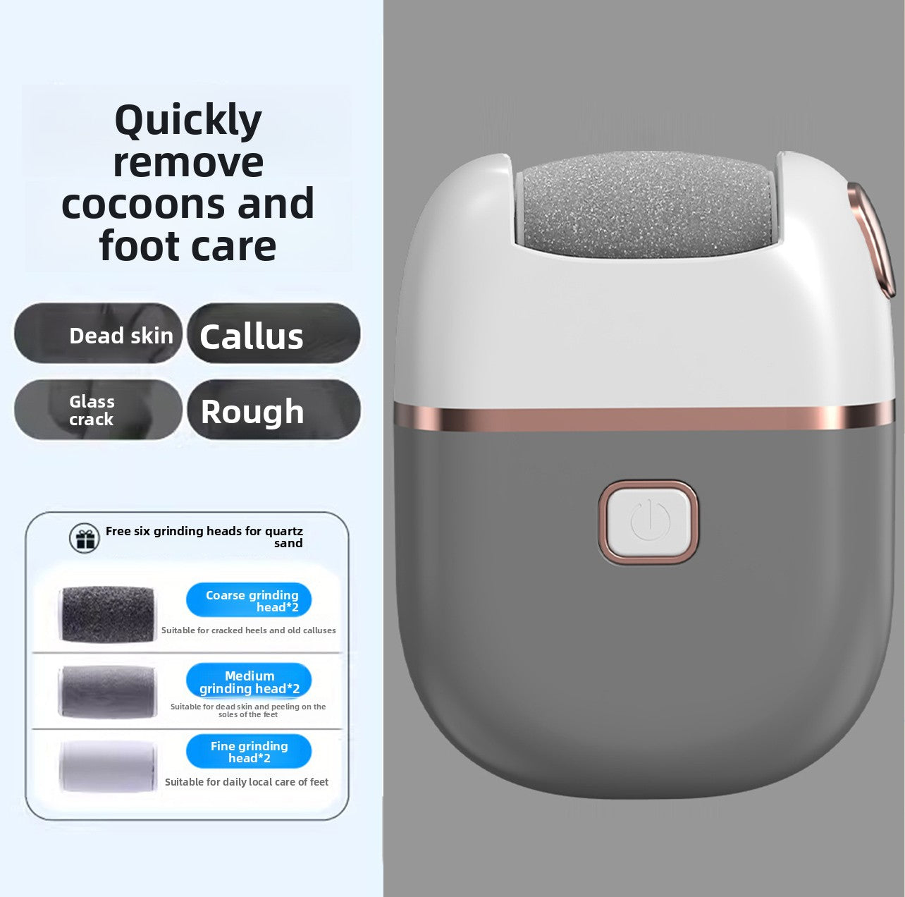 Electric Foot Grinder for Dead Skin and Callus Removal