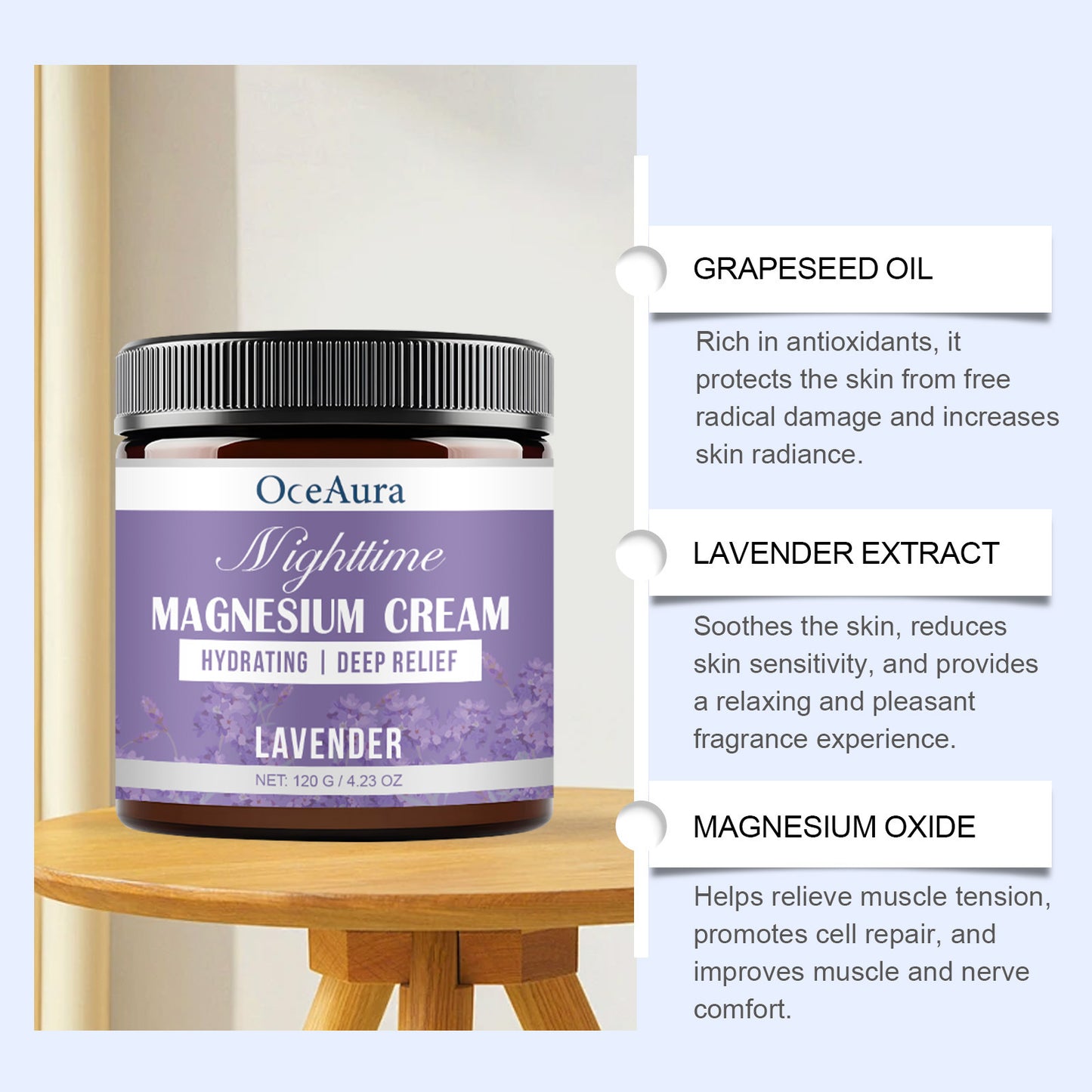 Night Soothing Magnesium Body Cream