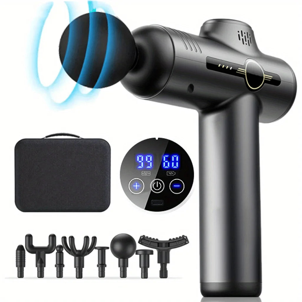 99-Speed Professional Muscle Massage Gun – Deep Tissue Relief for Neck & Back