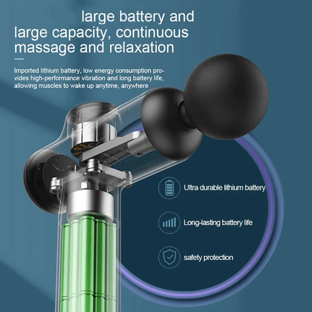 99-Speed Professional Muscle Massage Gun – Deep Tissue Relief for Neck & Back