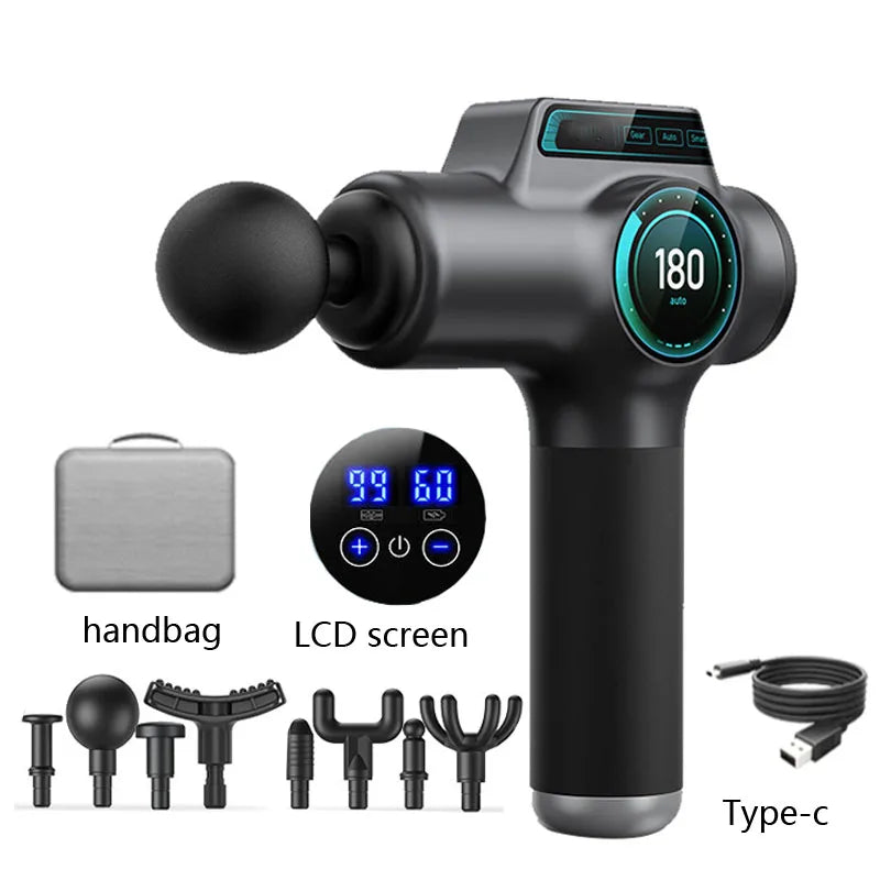 99-Speed Professional Muscle Massage Gun – Deep Tissue Relief for Neck & Back