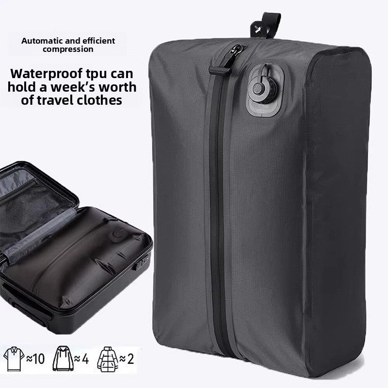 TPU Vacuum Compression Travel Backpack