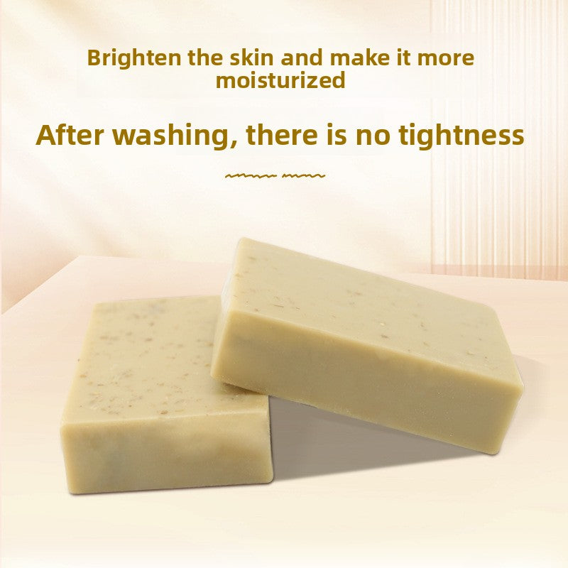 Rice Coconut Oil Soap Oatmeal Handmade Soap